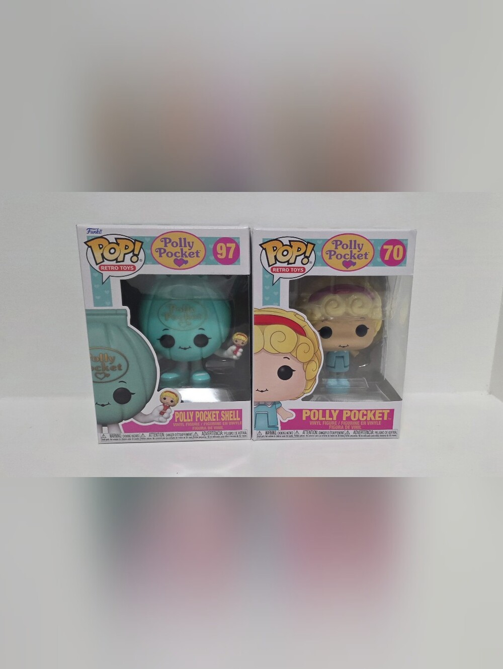 Polly Pocket Funko Pops - Retro Toys - #70 & #97